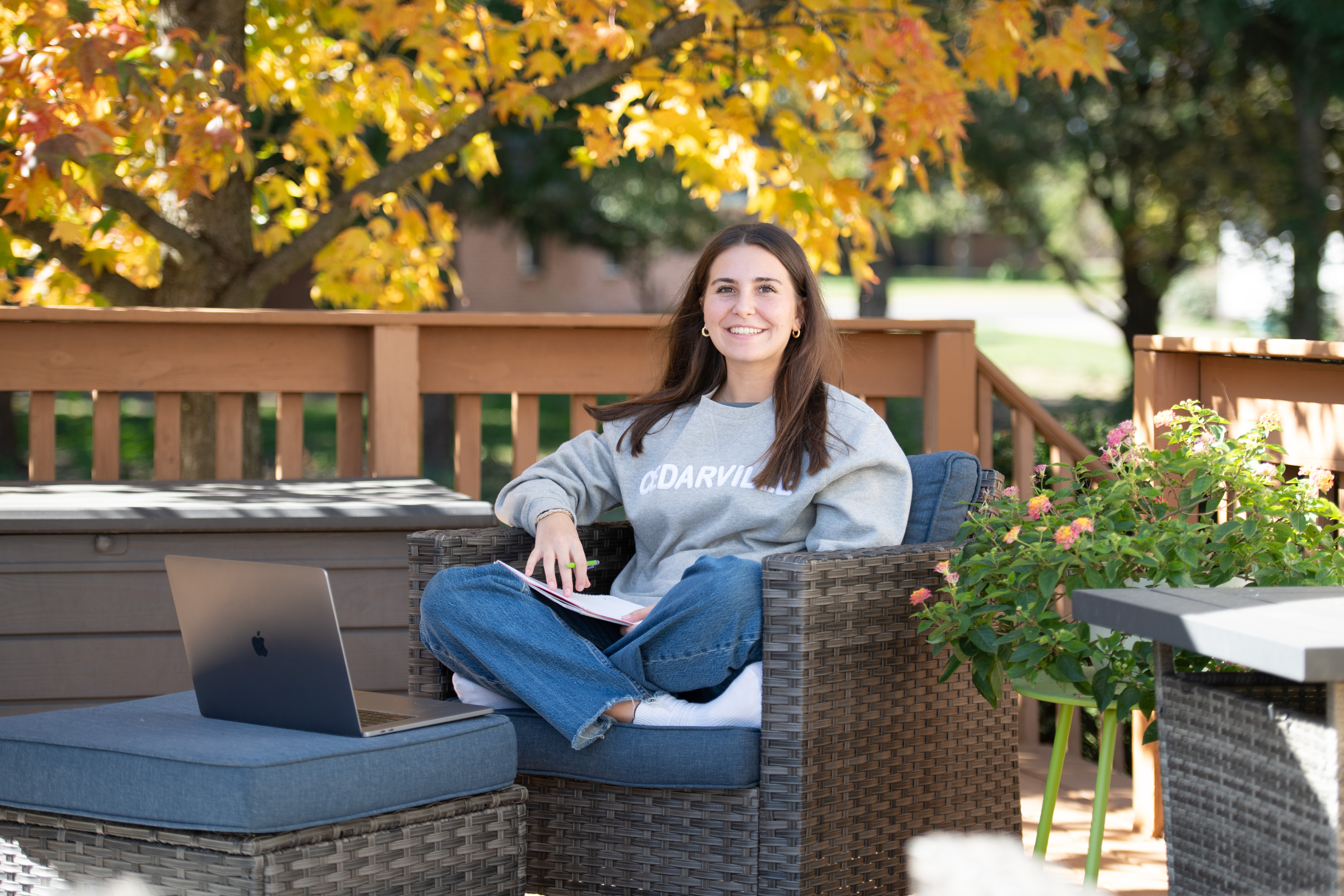 From a backyard or inside a home, undergraduate college students can now earn a college degree completely online at Cedarville University in Ohio. This new format will help make a college education more affordable for students.