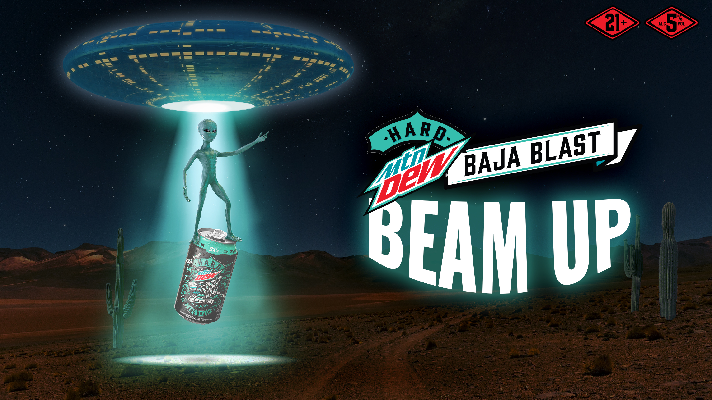 HARD MTN DEW BAJA BLAST BEAM UP