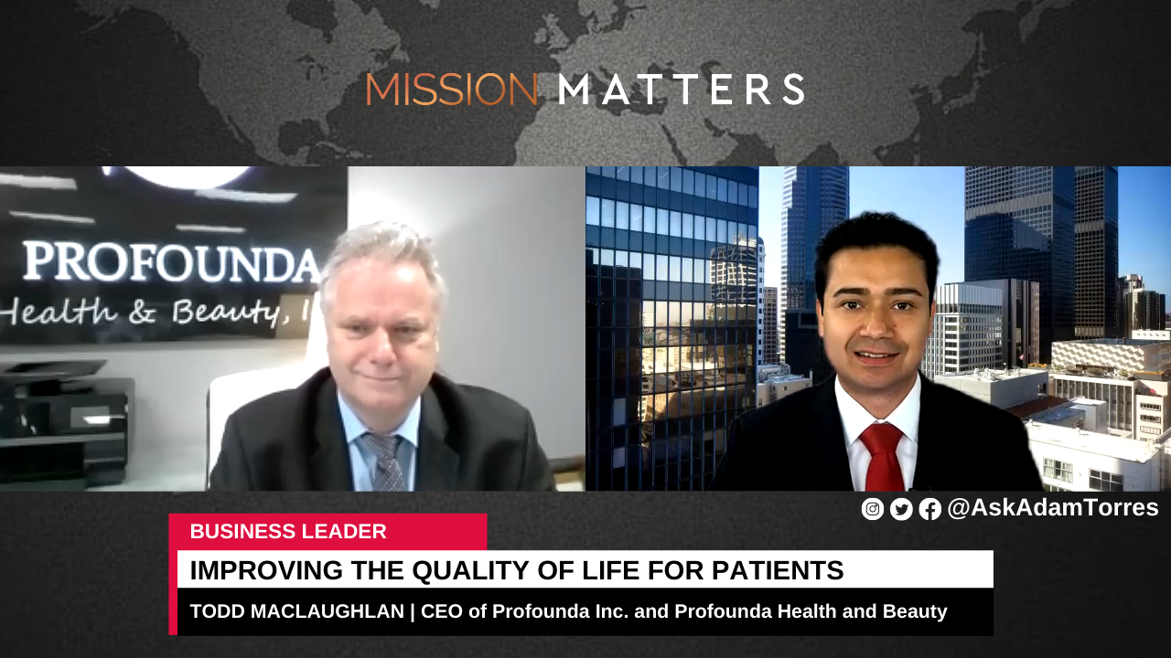 Todd MacLaughlan was interviewed on the Mission Matters Innovation Podcast by Adam Torres. 