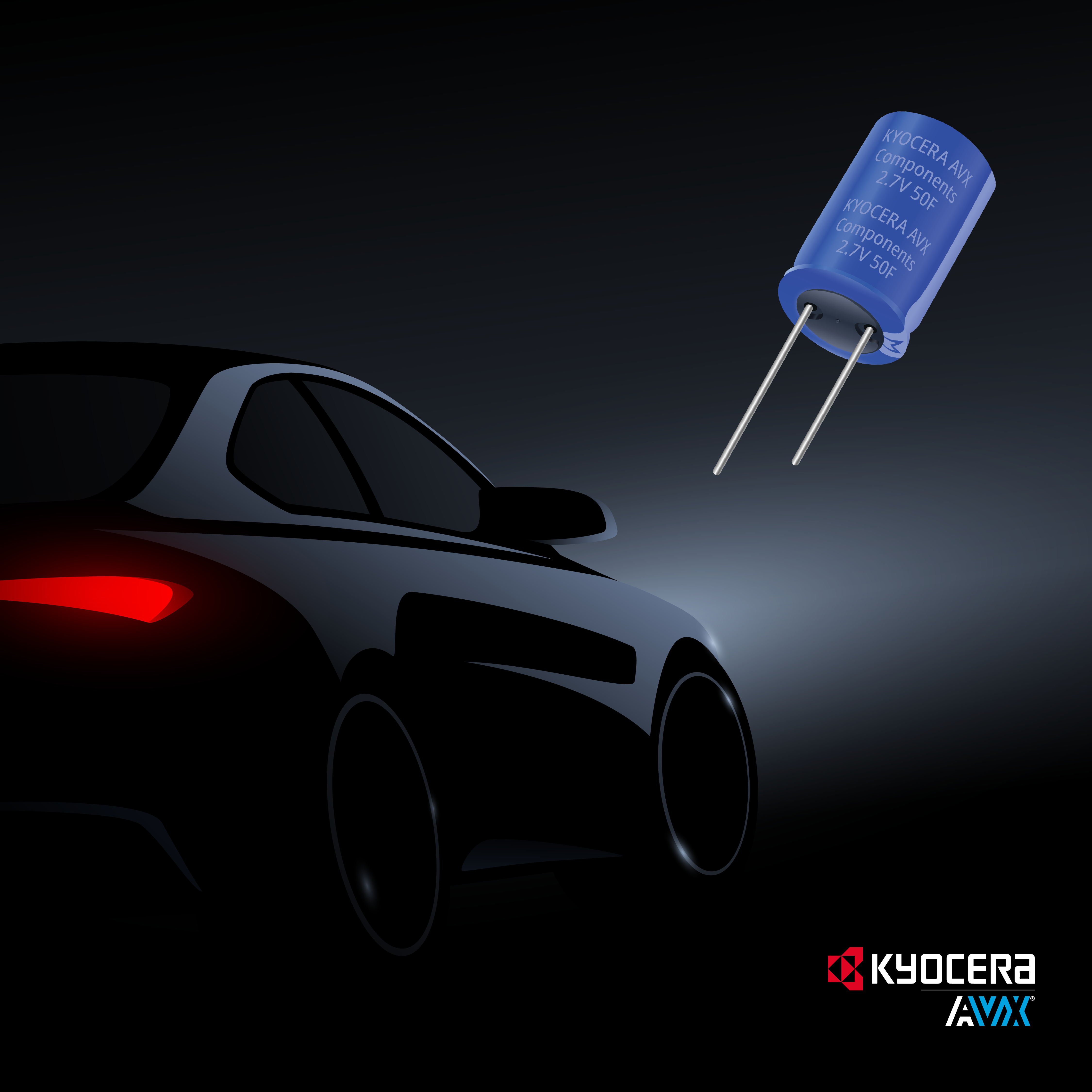 KYOCERA AVX INTRODUCES AUTOMOTIVE-QUALIFIED SUPERCAPACITORS