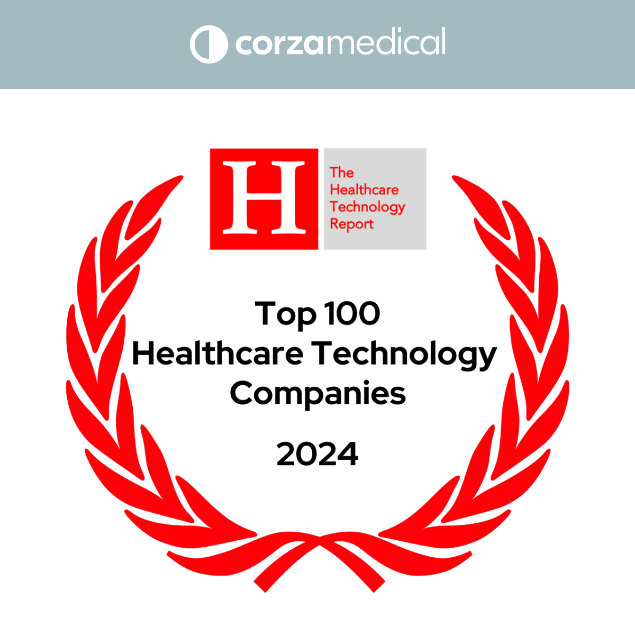 Corza Medical named #14 on Top 100 Healthcare Technology Companies of 2024