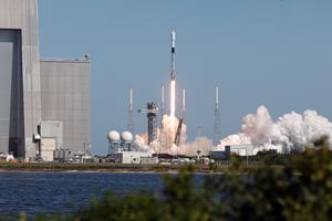 Northrop Grumman’s Cygnus spacecraft for the NG-20 cargo delivery mission to the International Space Station launched from Cape Canaveral Space Force Station in Florida. (Photo Credit: Northrop Grumman)