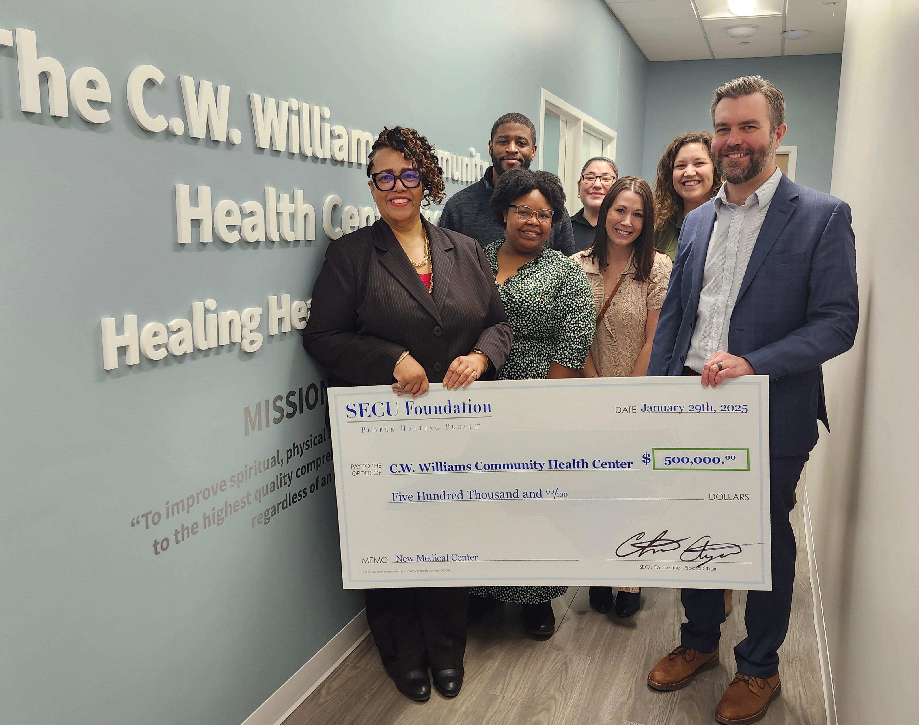 C.W. Williams Community Health Center Awarded $500,000 Grant for New Medical Facility in Charlotte