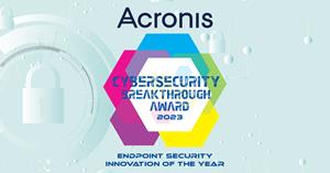 LinkedIn_Cybersecurity_Breakthrough_Award Badge_2023-Acronis
