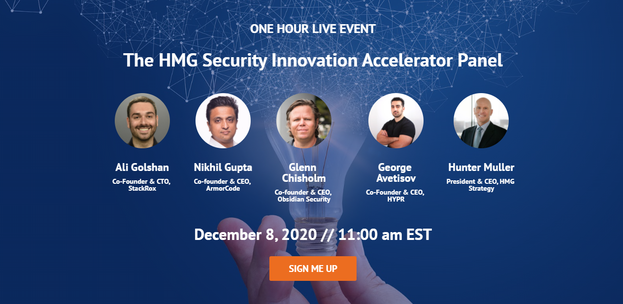 The HMG Security Innovation Accelerator Panel 