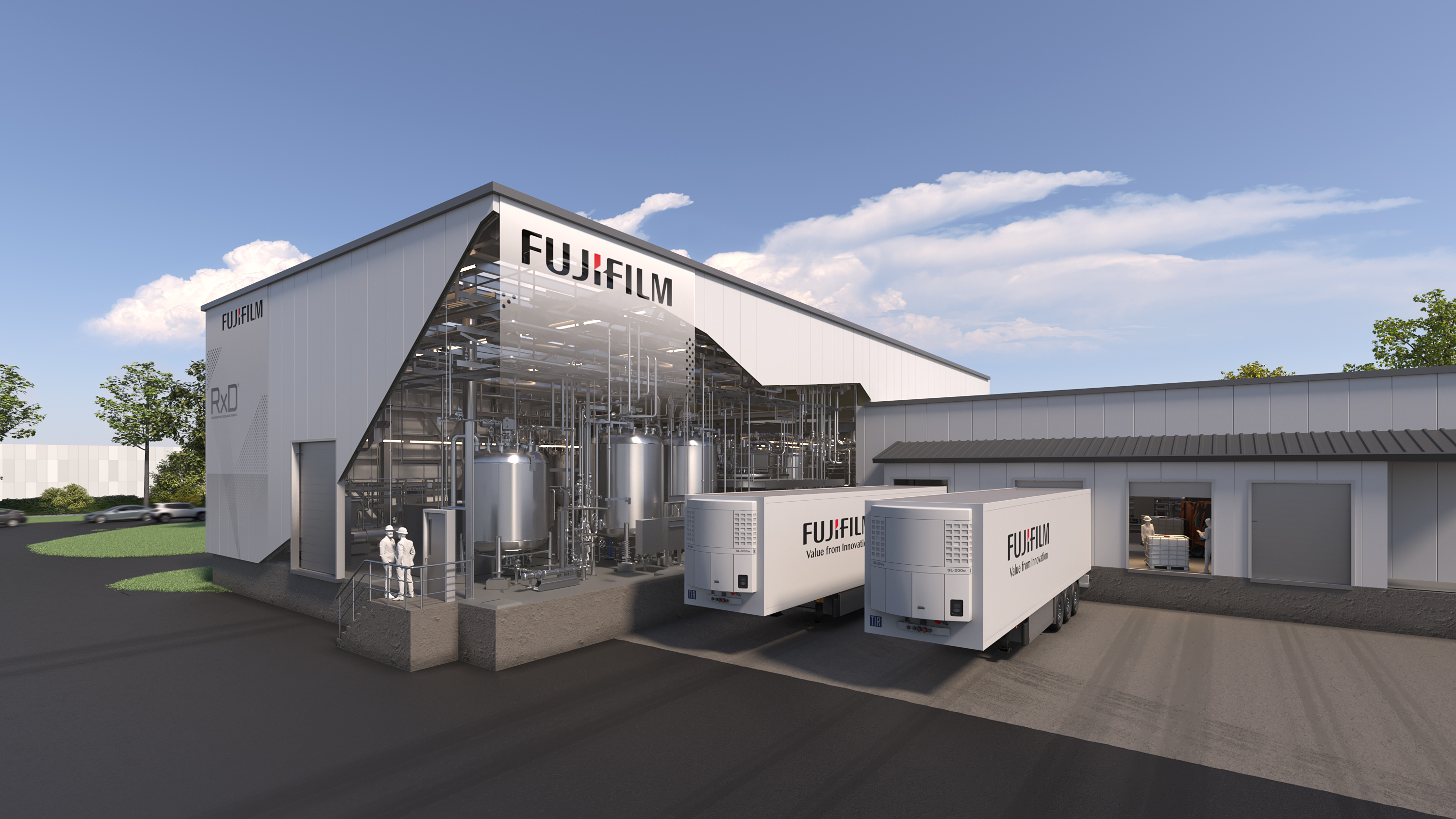 Rendering of the new RxD manufacturing facility