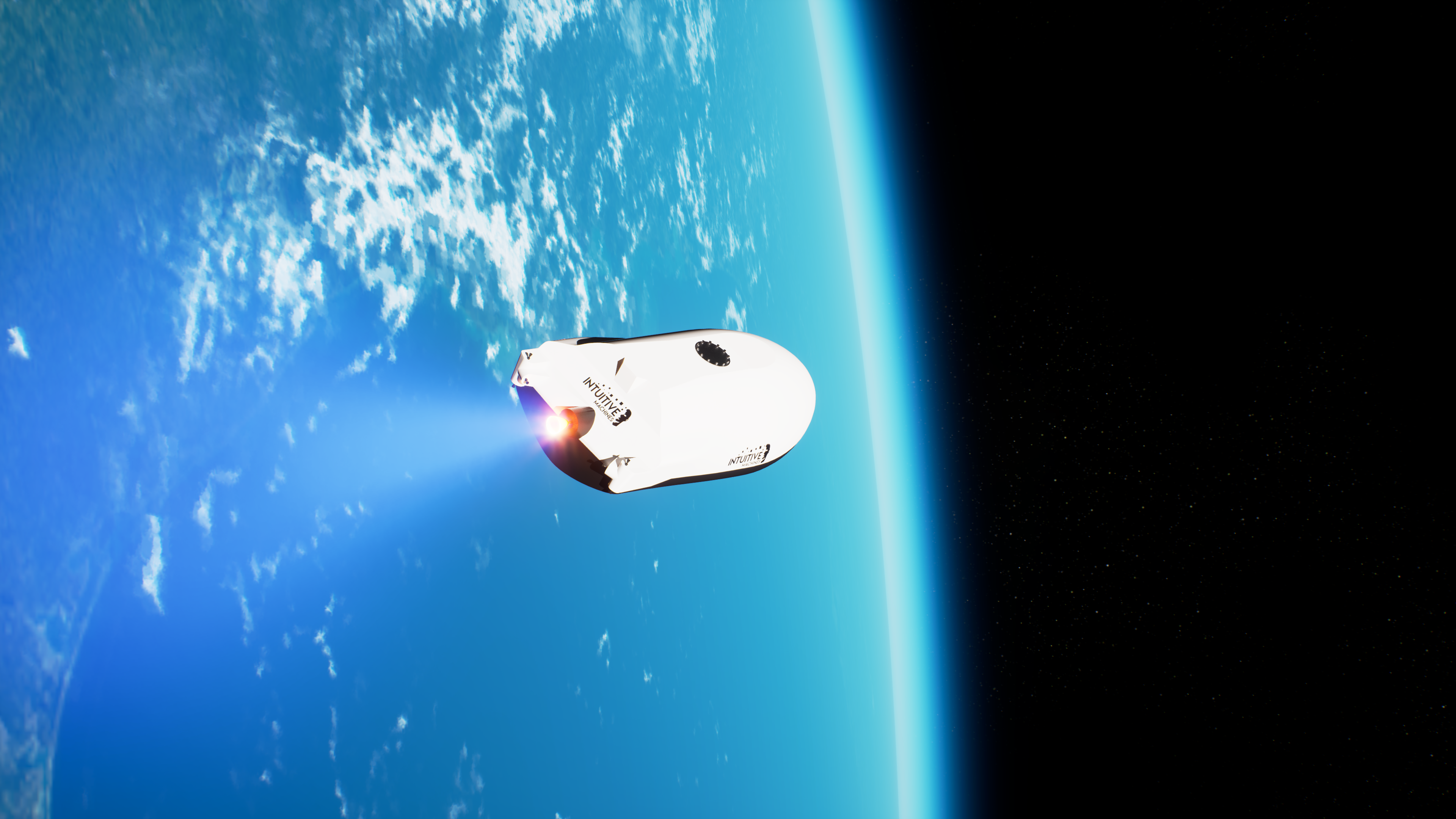 Intuitive Machines Earth Reentry Vehicle 