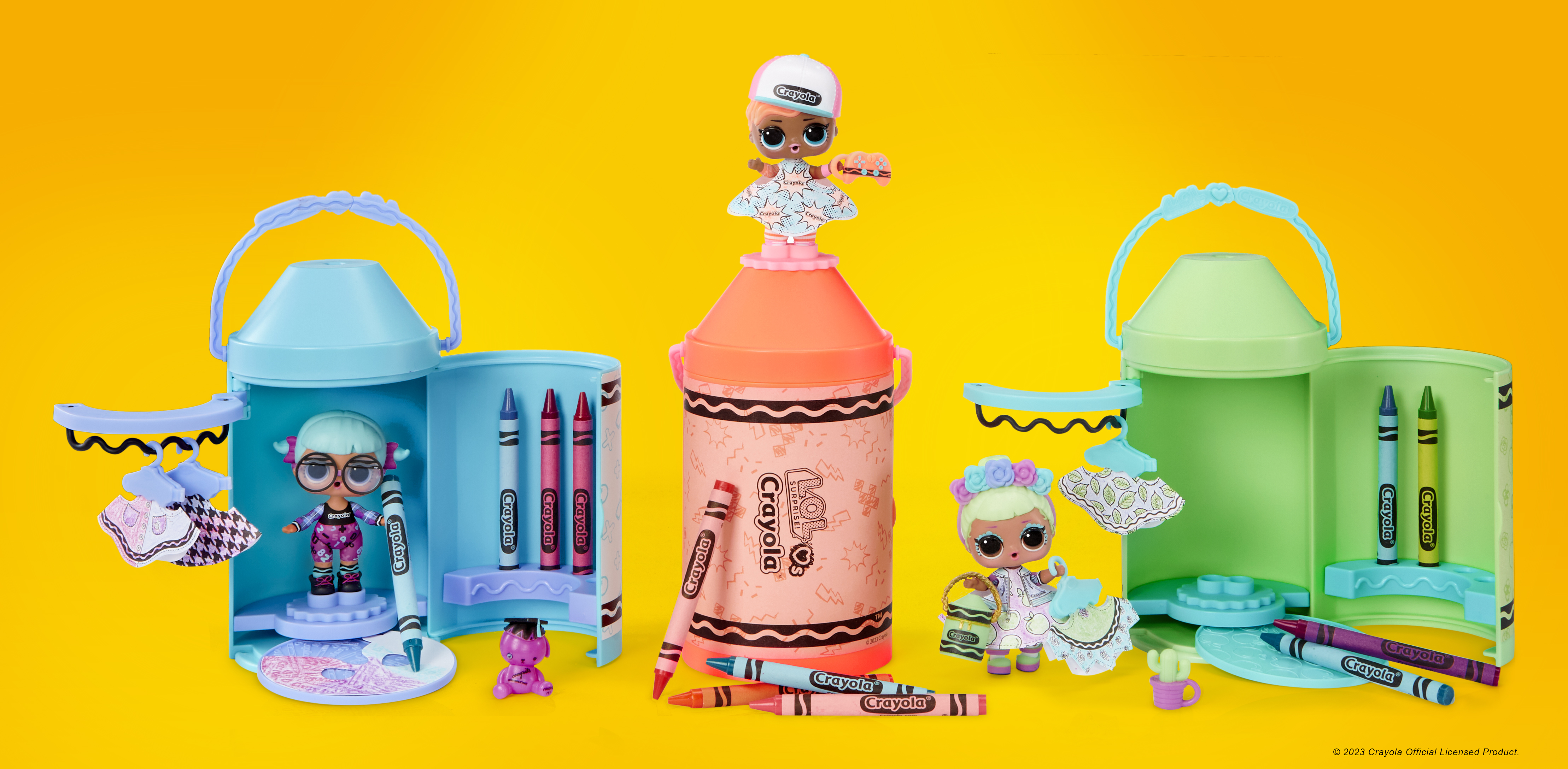 L.O.L. Surprise!™ Loves CRAYOLA™ Color Me Studio™