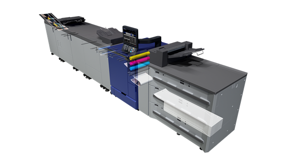 Konica Minolta's AccurioPress C7100 digital color press