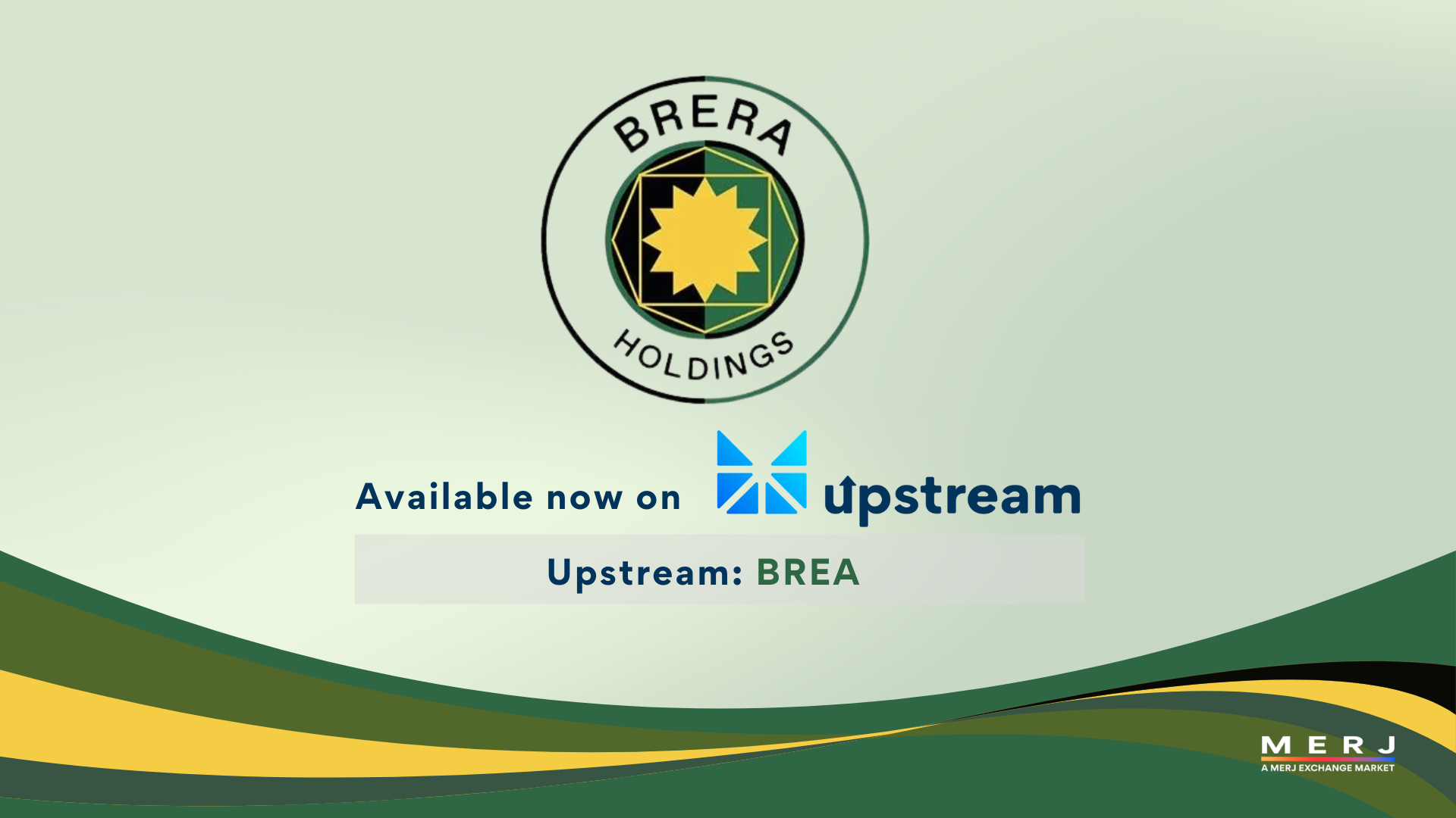 Trading for Brera Holdings PLC (Nasdaq- BREA) will begin on Upstream for non-U.S. shareholders, investors, fans and followers on October 1st at 10-00 