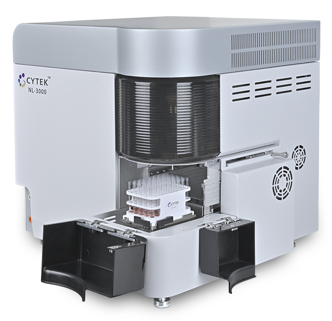 Cytek Automated Sample Loader connected to Northern Lights