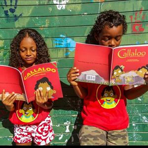 Children Reading Callaloo