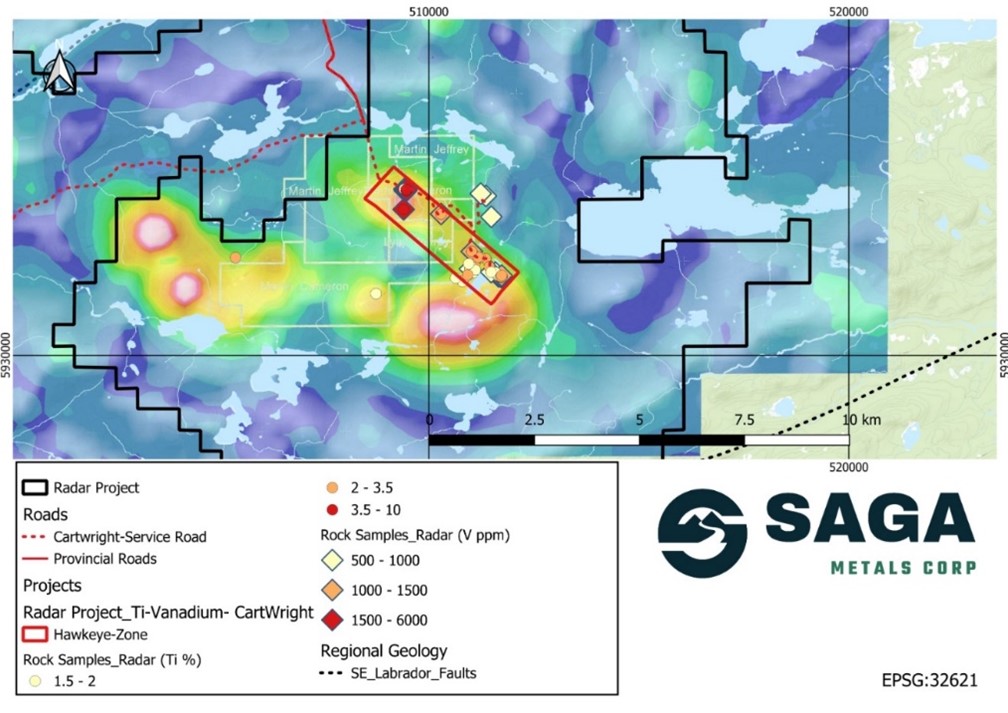 Hawkeye Zone and Corresponding Geophysics prior to the 2024 Field Program