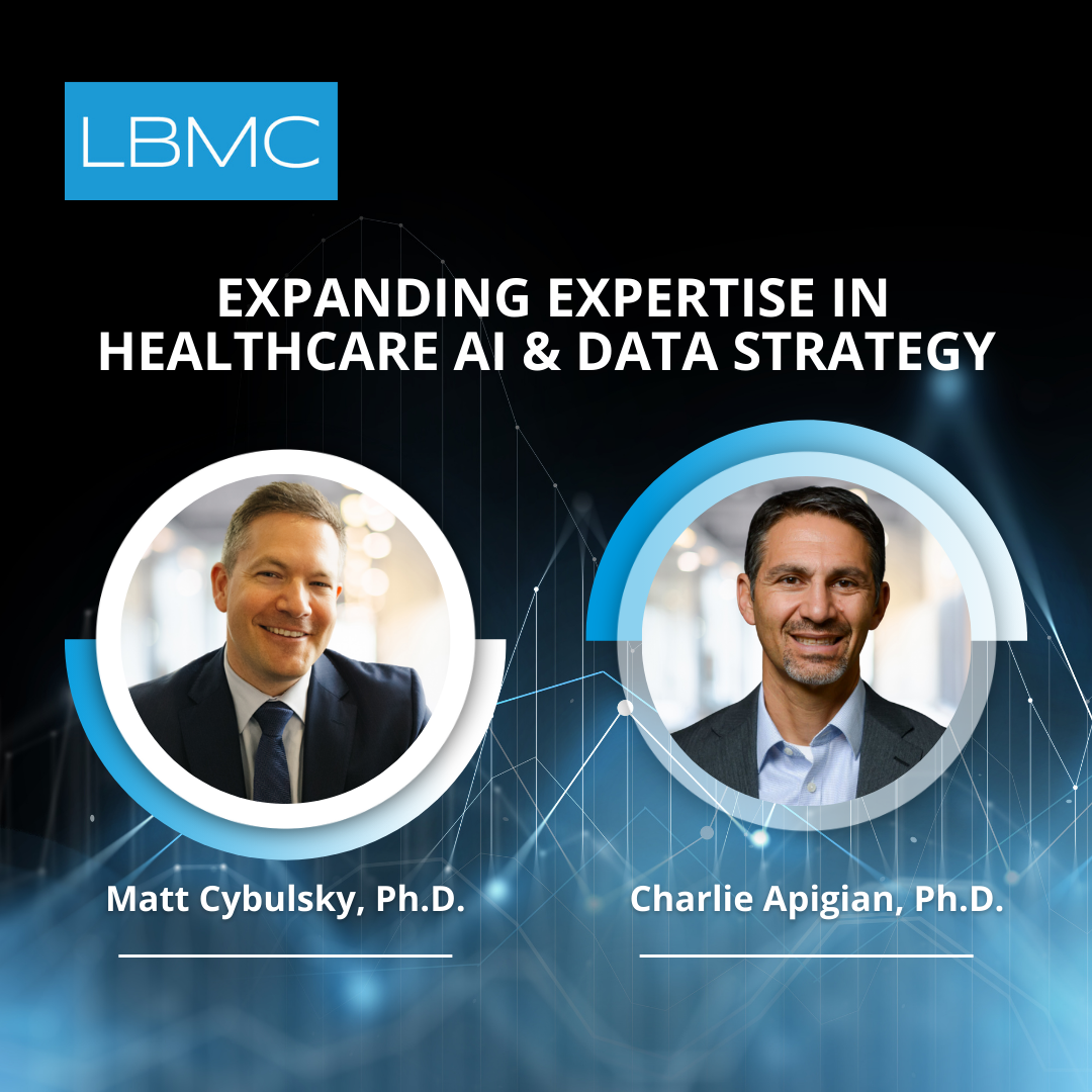 LBMC Expands Expertise in Healthcare AI and Data Strategy.
