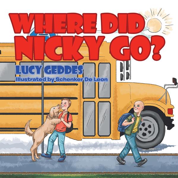 Cover of Lucy Geddes' new children's book "Where Did Nicky Go?"