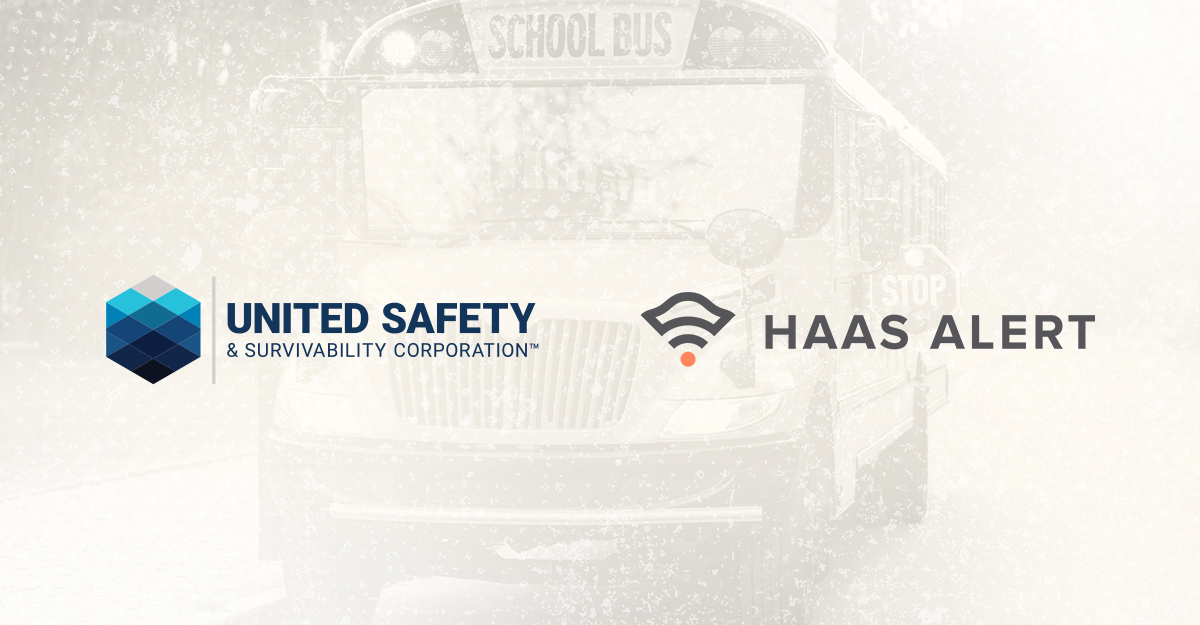 Cobranded image of USSC and HAAS Alert logos