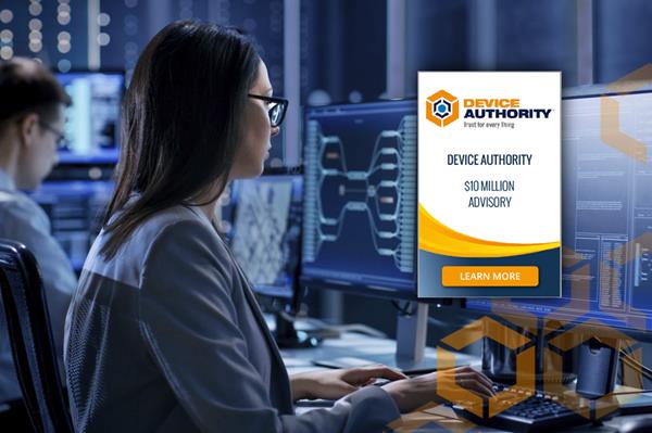 US Capital Global has advised on a $10 million preferred equity financing for the UK-based security automation company, Device Authority Limited.