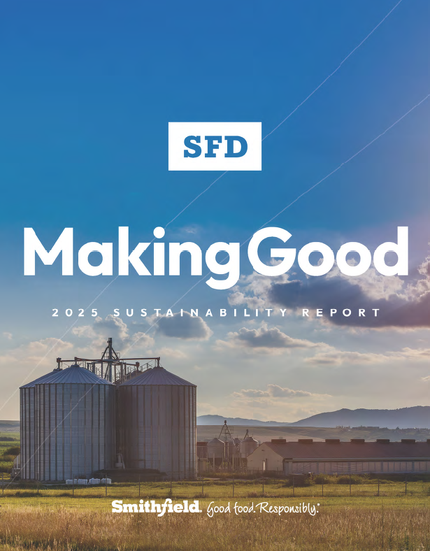 Smithfield Foods 2025 Sustainability Report 