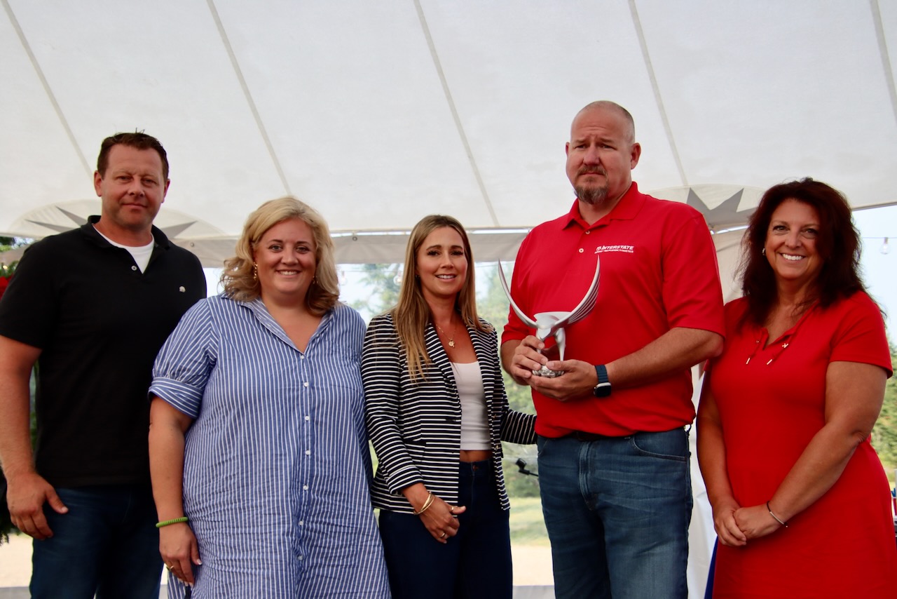 Interstate Van Lines receives the 2024 James Prout Spirit of Giving Award