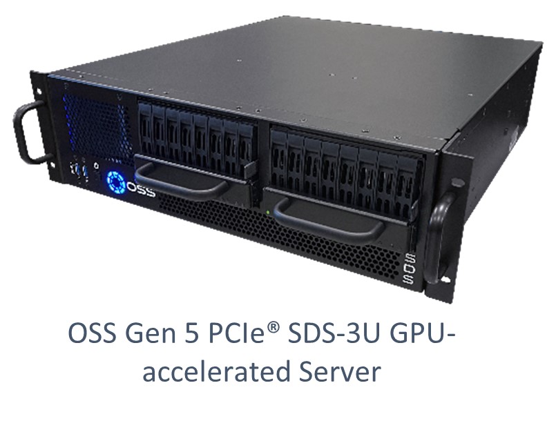 OSS Gen 5 PCle® SDS-3U GPU-accelerated Server