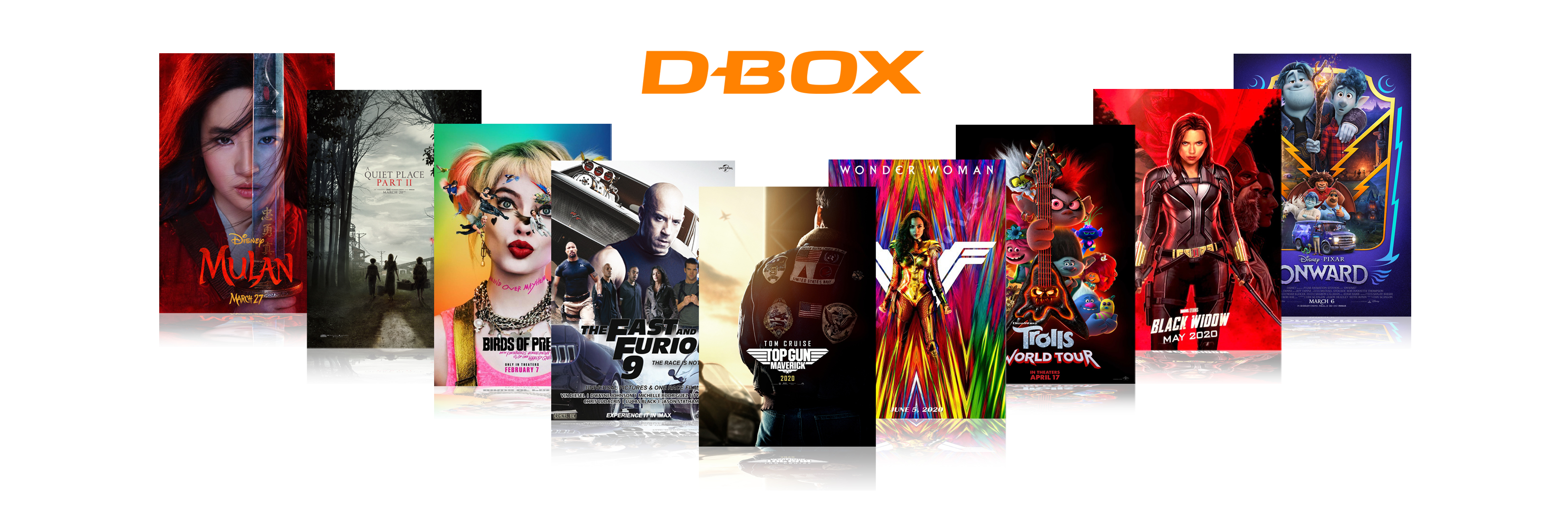 Les films disponibles en D-BOX en 2020