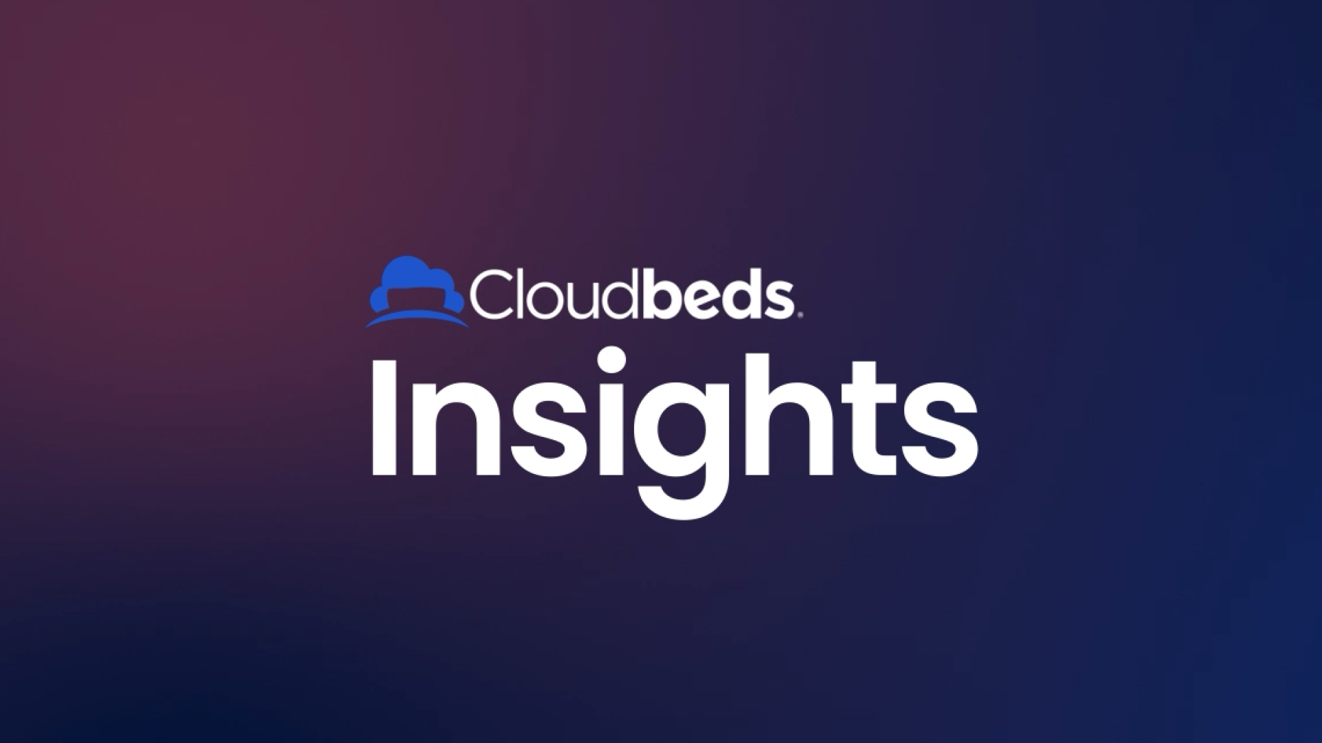 Cloudbeds Insights