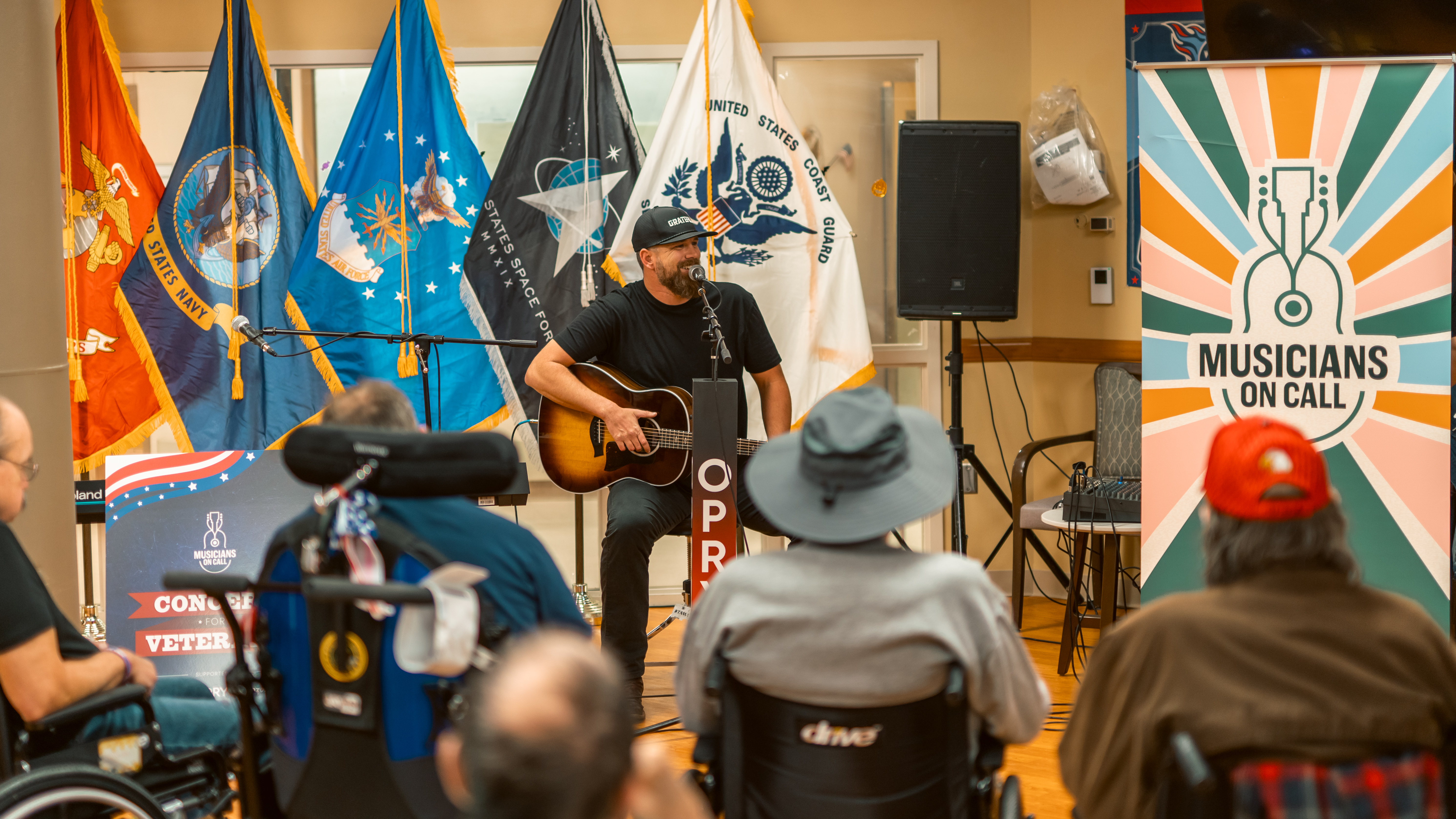 Scotty Hasting Concert For Veterans Musicians On Call 02 (Photo credit: Dusty Barker)