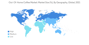 Out Home Coffee Market Out Of Home Coffee Market Market Size By Geography Global 2021