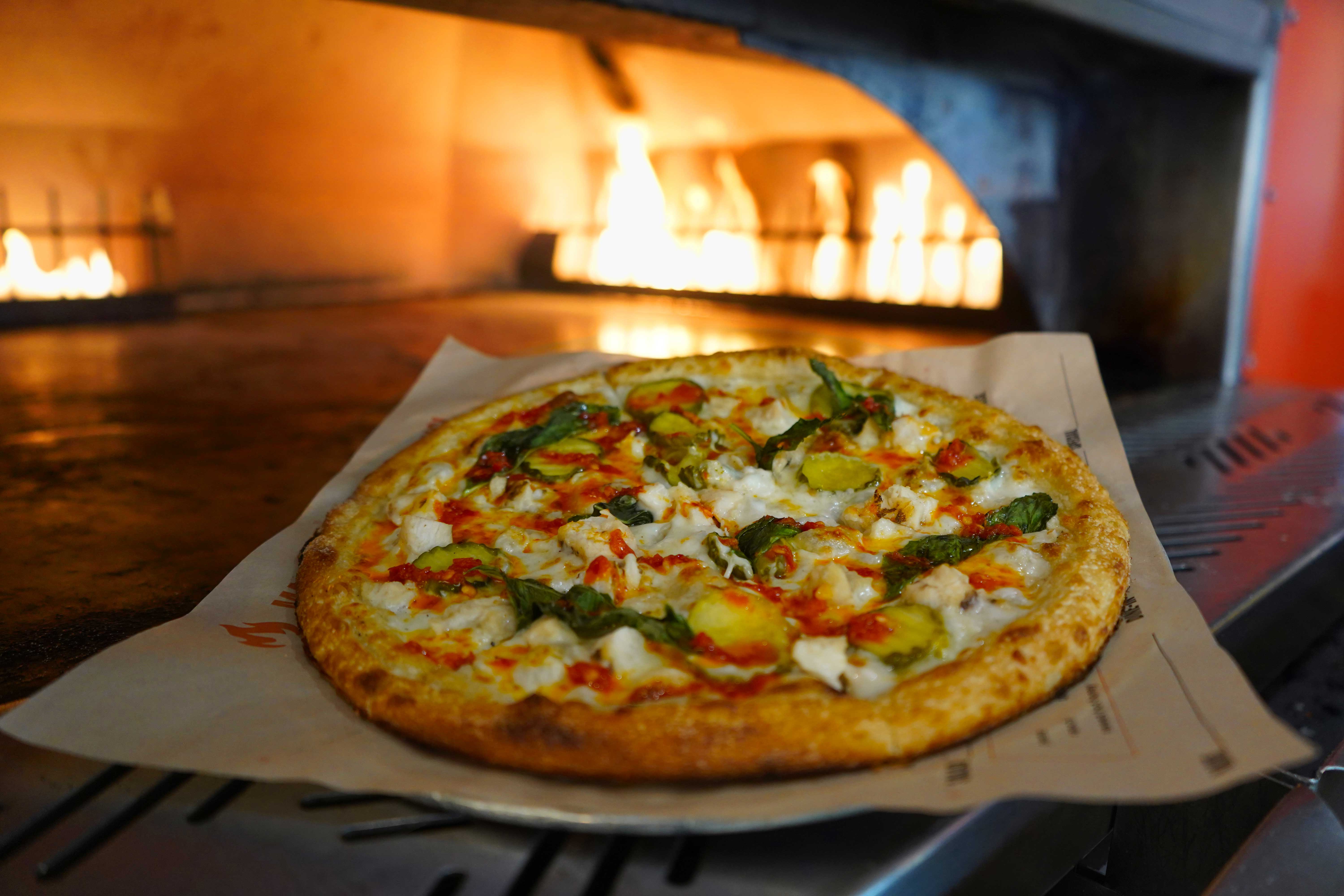 Blaze Pizza Introduces Spicy Hot Chicken Pickle Pizza and Green Goddess Chop Salad