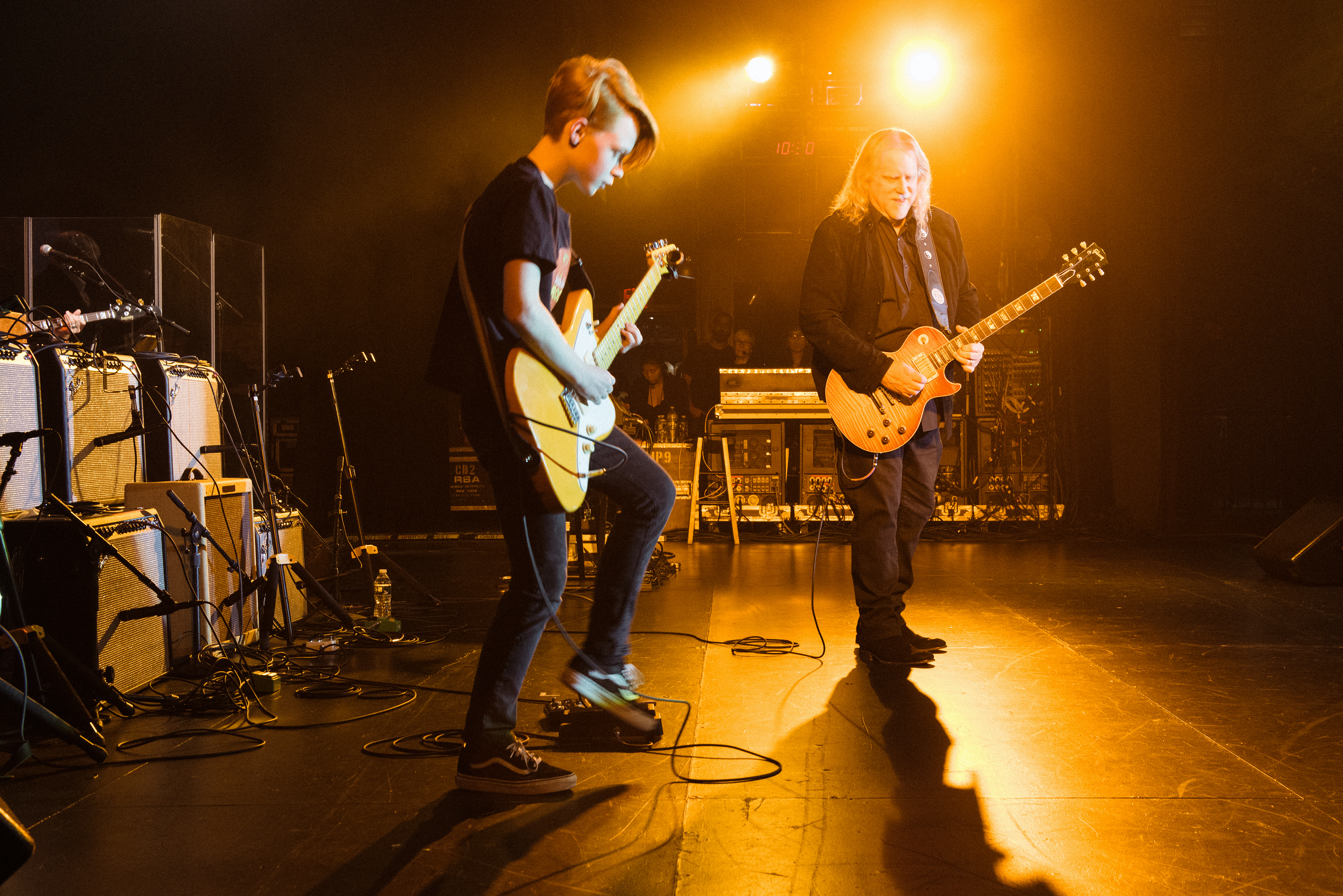 Warren Haynes Performing with a Little Kids Rock student