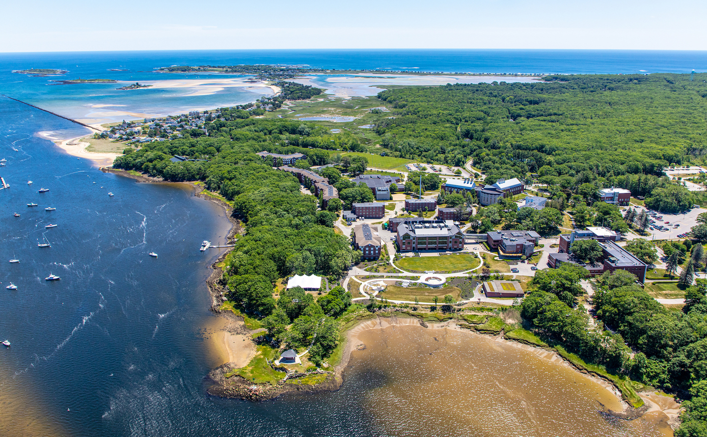 University of New England Campus in Biddeford, Maine