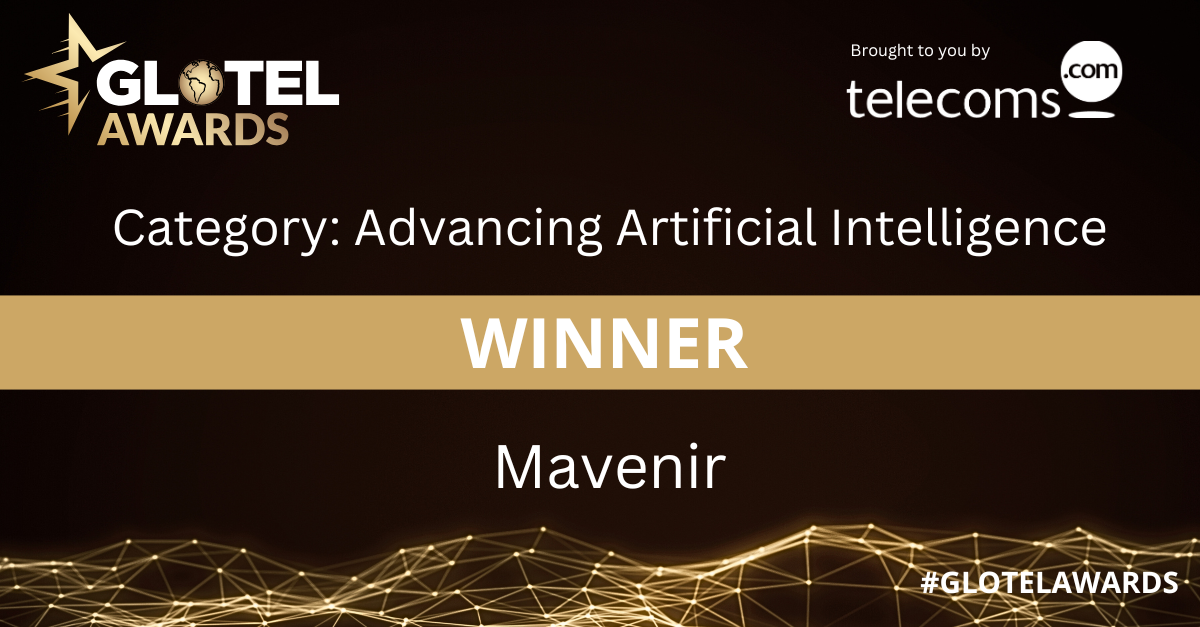 Mavenir_Winner Badge_Advancing Artificial Intelligence Award_Glotels 2024