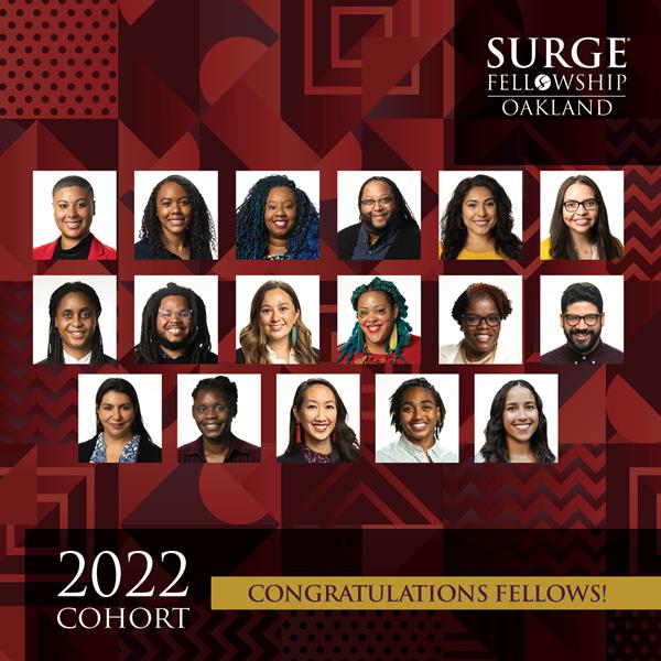 2022 Oakland Surge Fellowship Cohort