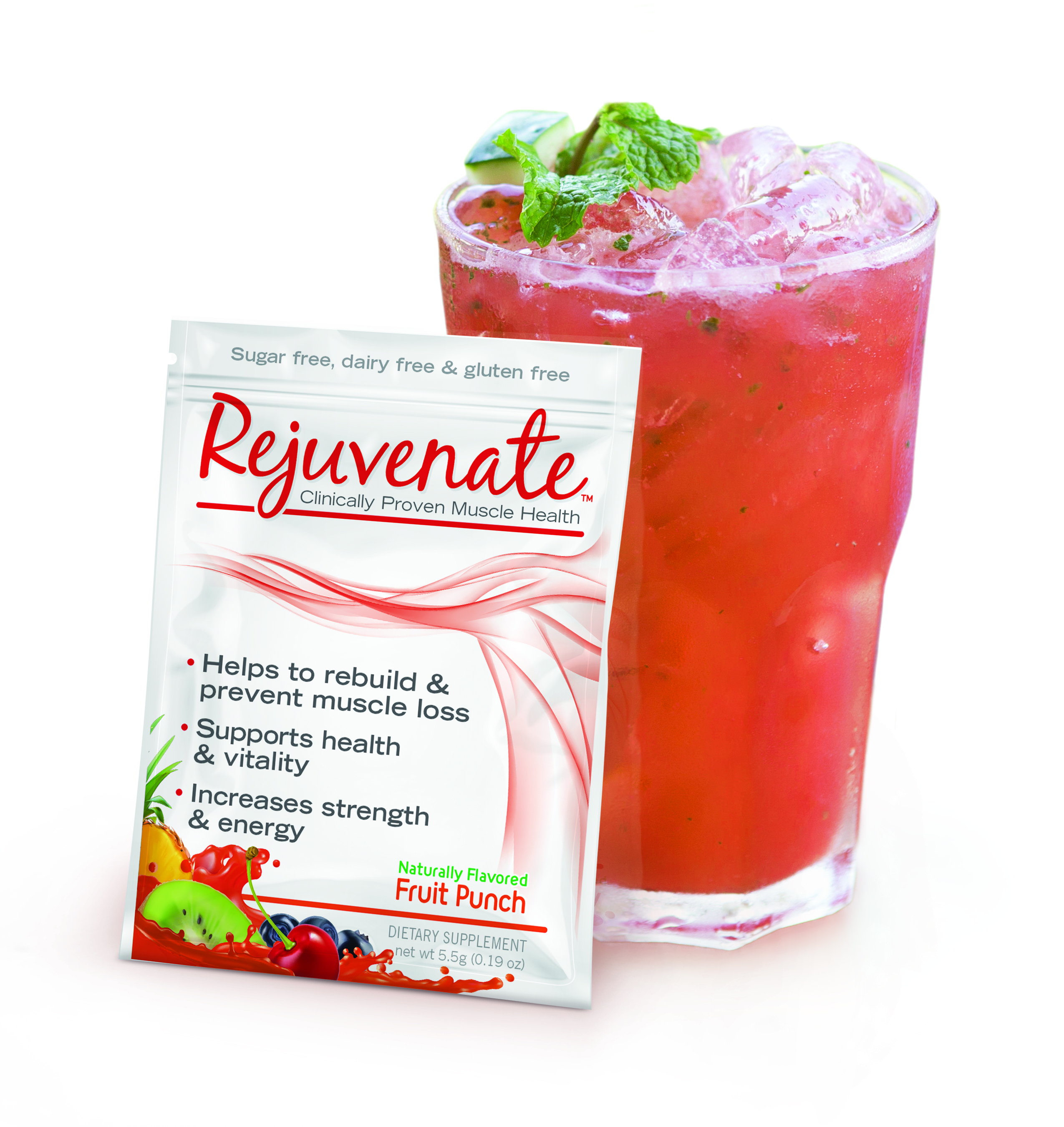 Rejuvenate Muscle Health, Essential Amino Acid Blend, Clinically Proven  Muscle Health Supplement