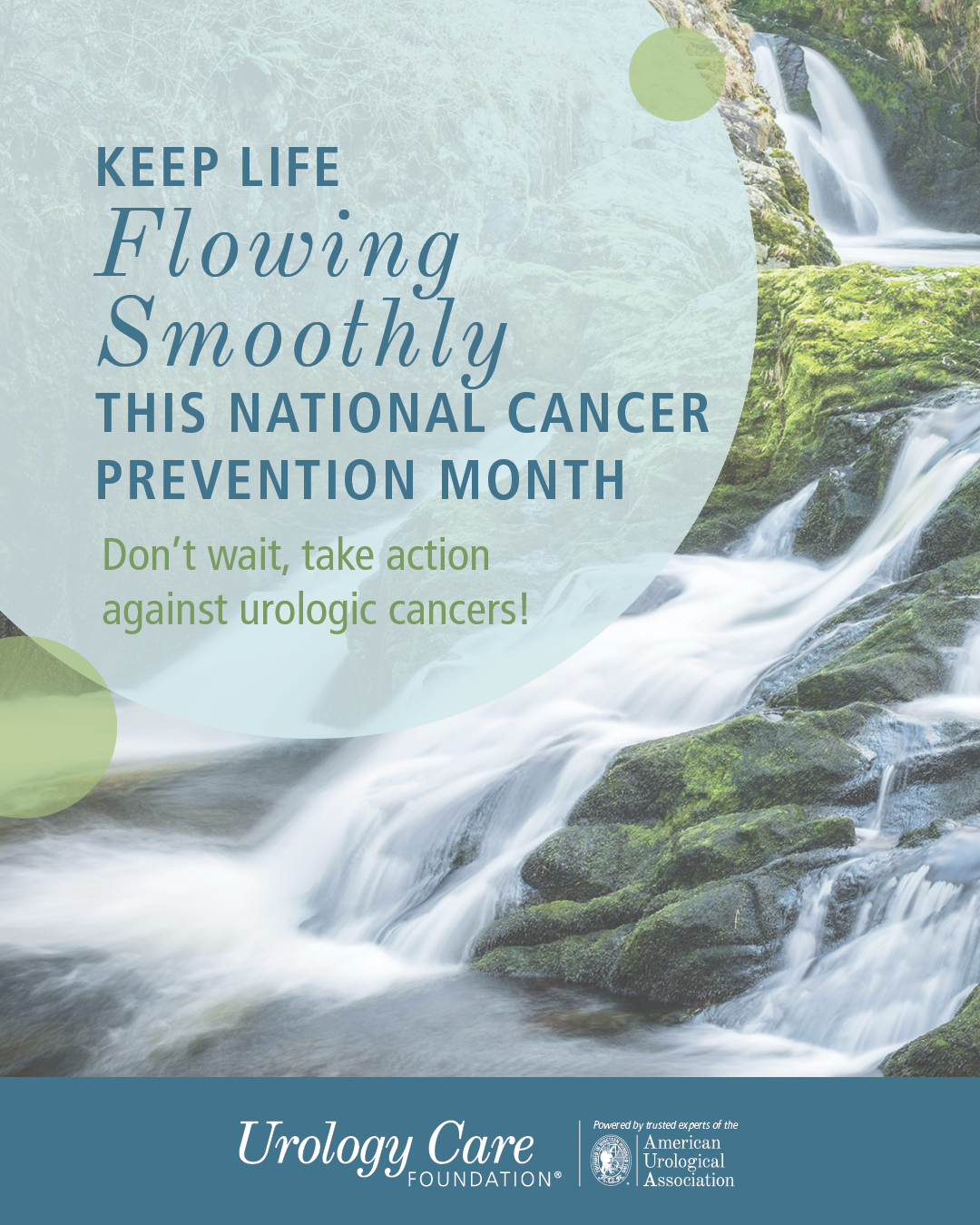 Keep Life Flowing Smoothly This National Cancer Prevention Month: Your Guide to Taking Action