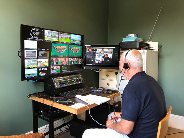 NEP and ITV Racing Offers Safe Solution for at-Home/Remote Productions