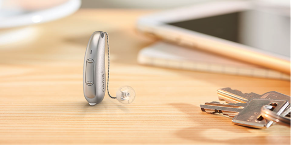 The new Pure 312 X hearing aid: the most discreet personalized hearing aid with direct streaming. 