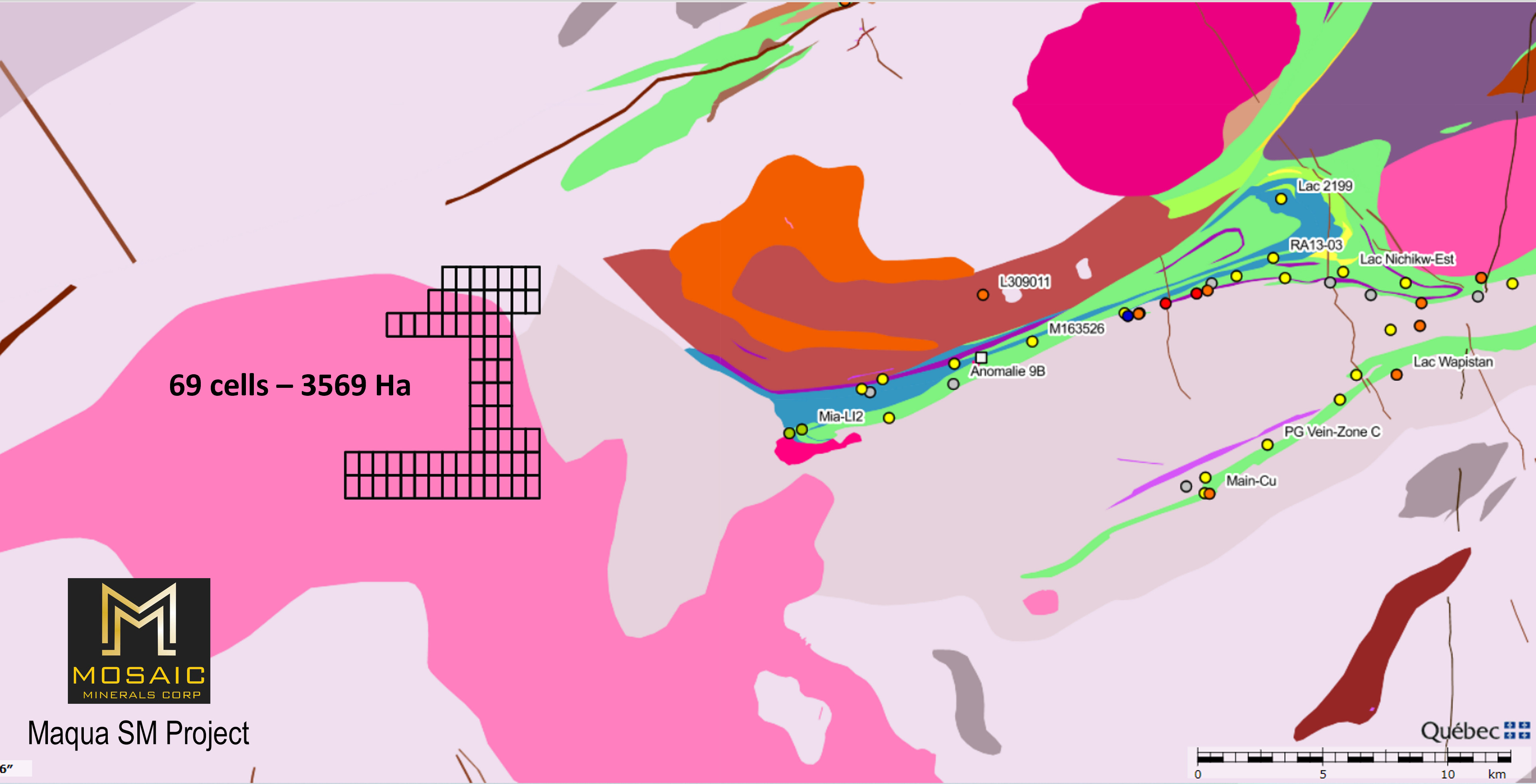 Maqua SM Project Map