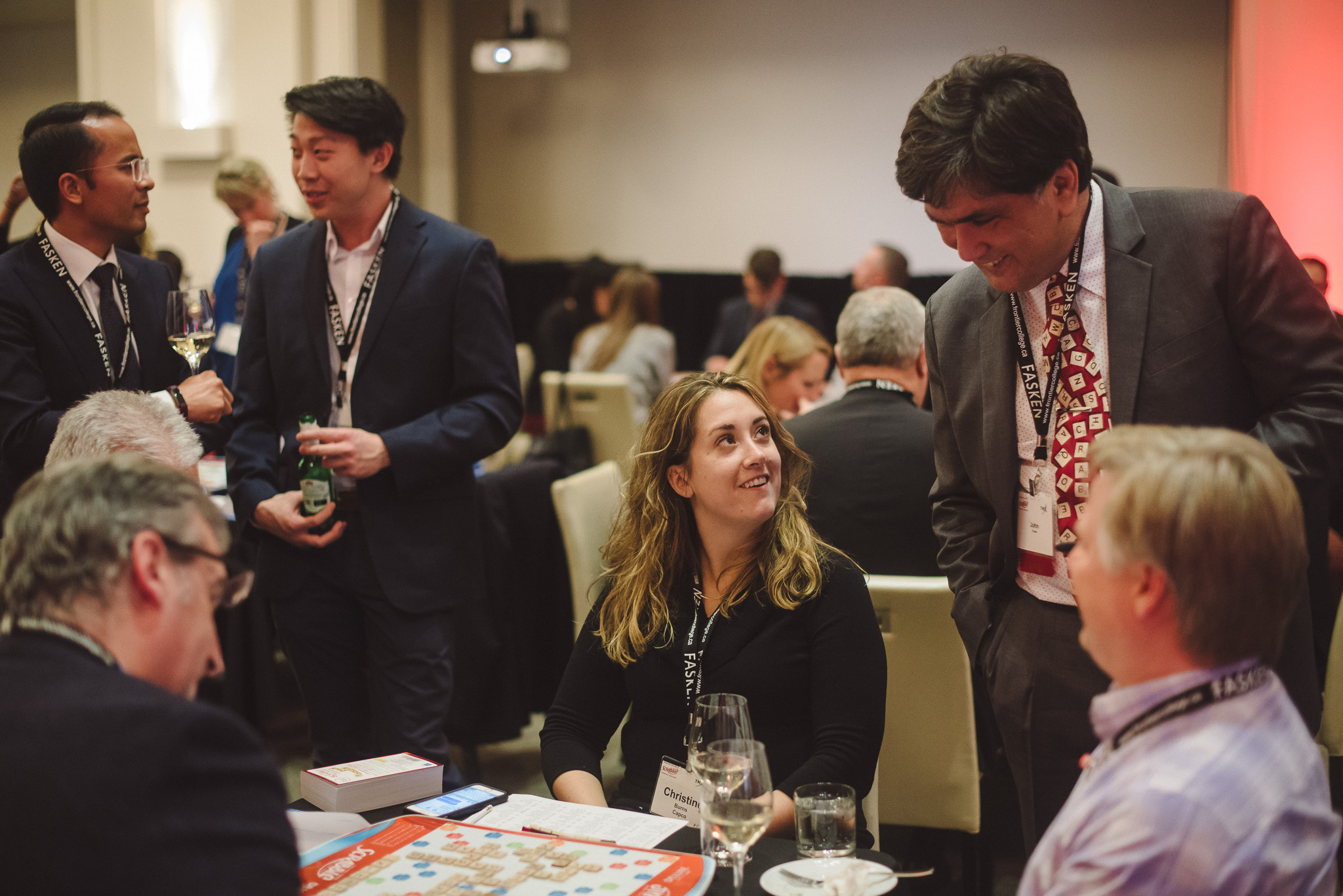 Players rack up triple word scores to vie for the coveted Scrabble for Literacy Championship and the opportunity to close the Toronto Stock Exchange.