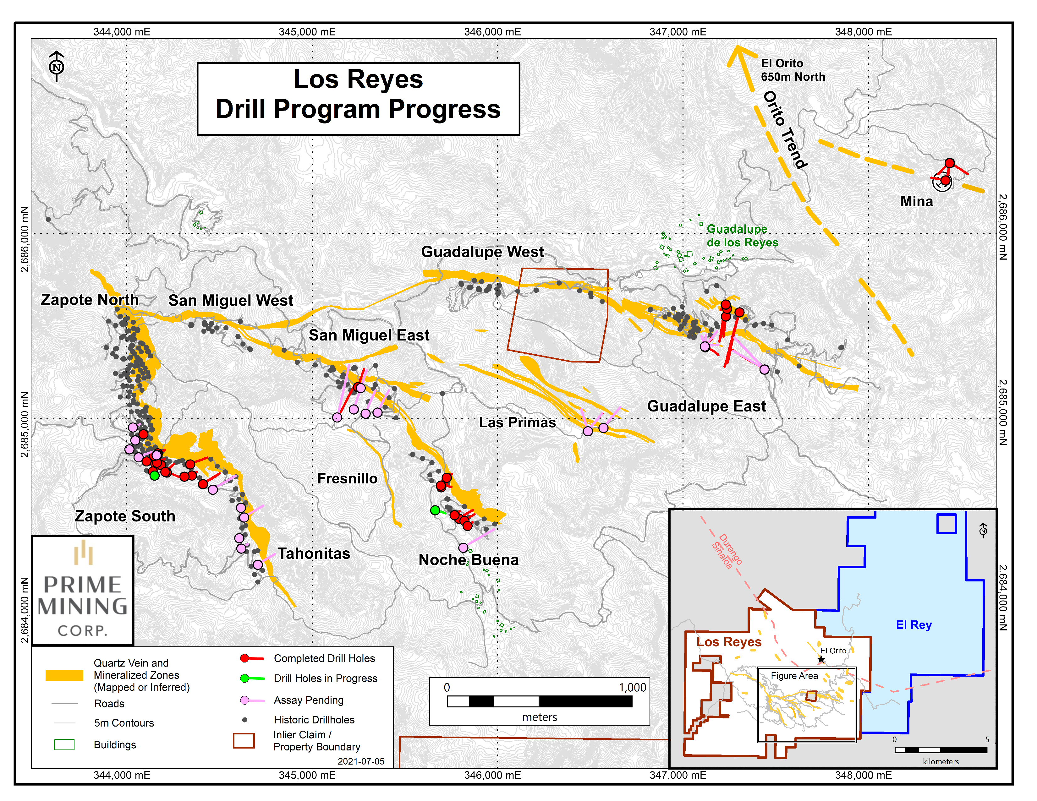 Figure 1 Los Reyes Property Figure FINAL