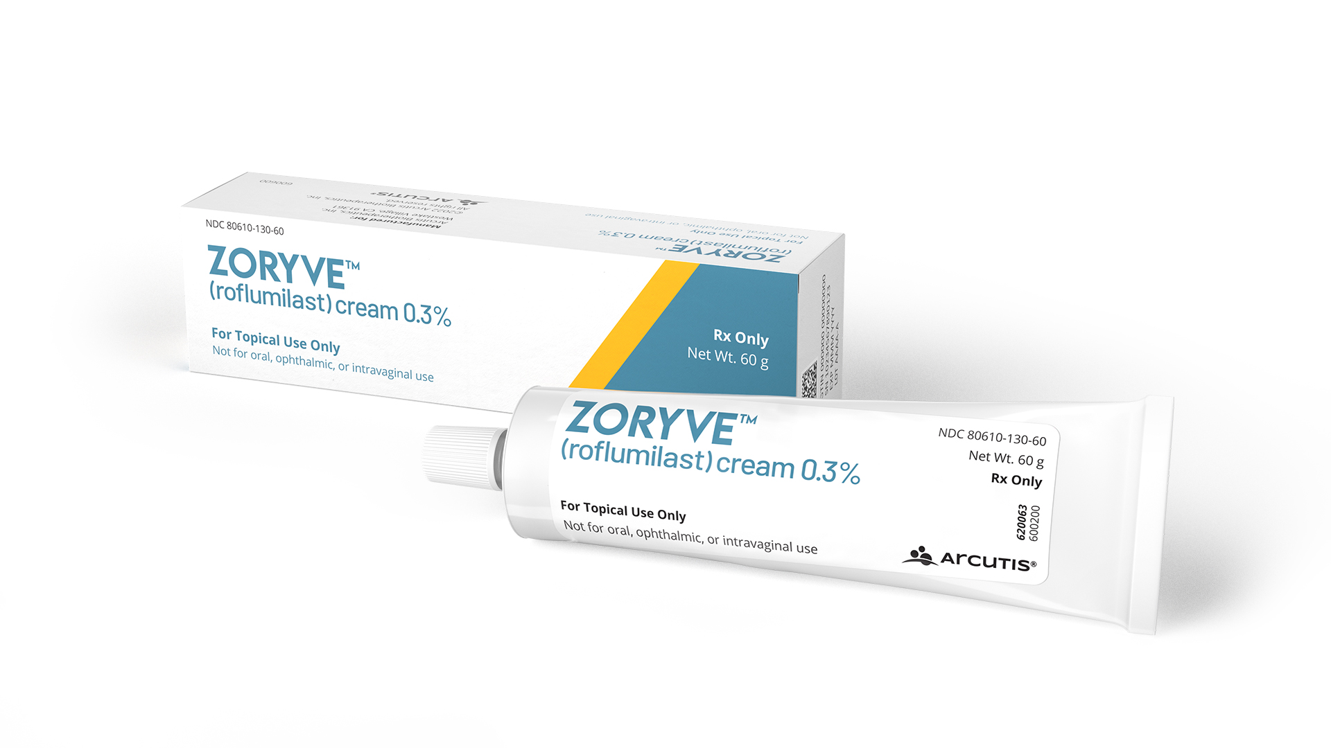 ZORYVE (roflumilast) cream 0.3% Ped PsO