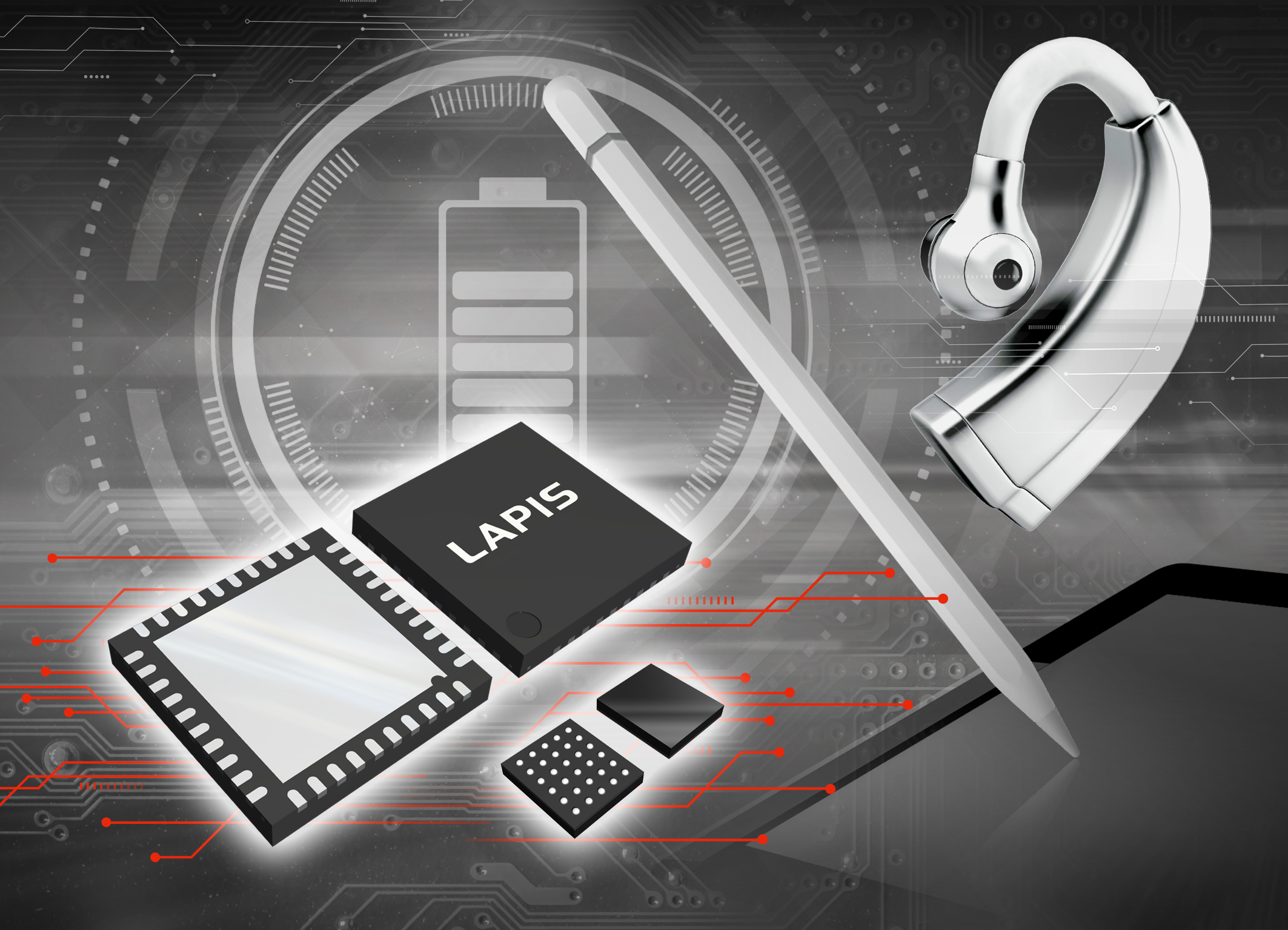 New 13.56MHz Wireless Power Supply Chipset from ROHM Group Company LAPIS Technology