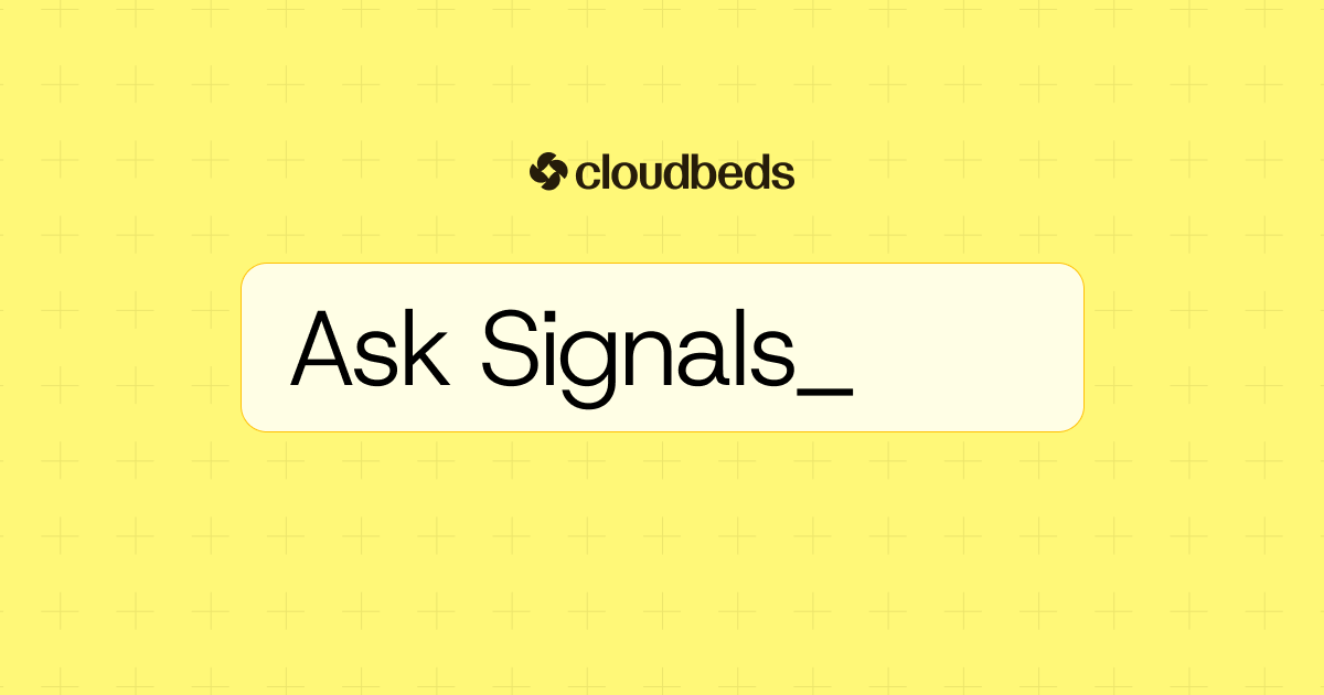 Cloudbeds Conversational AI Interface