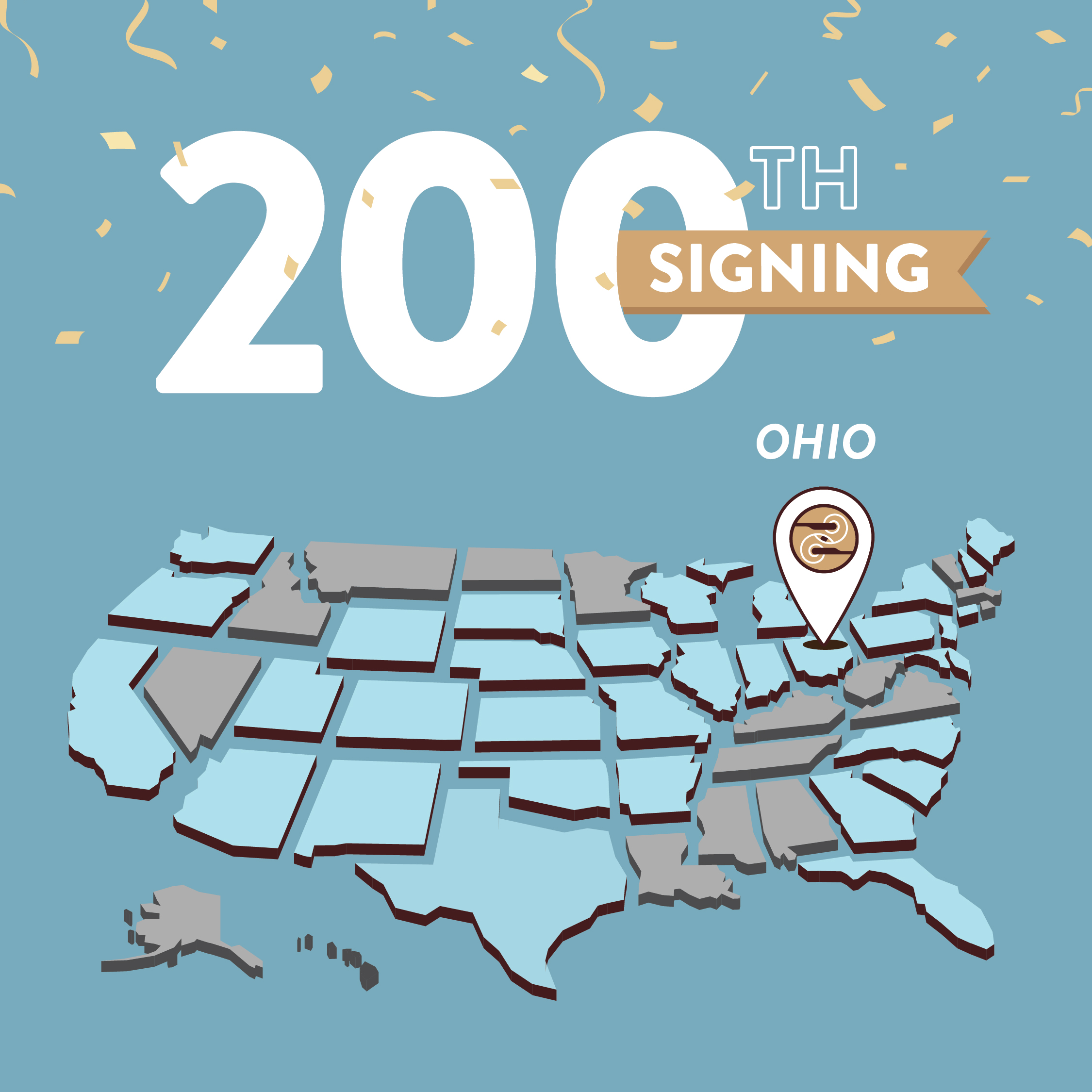 Ziggi's 200th Franchise Signing