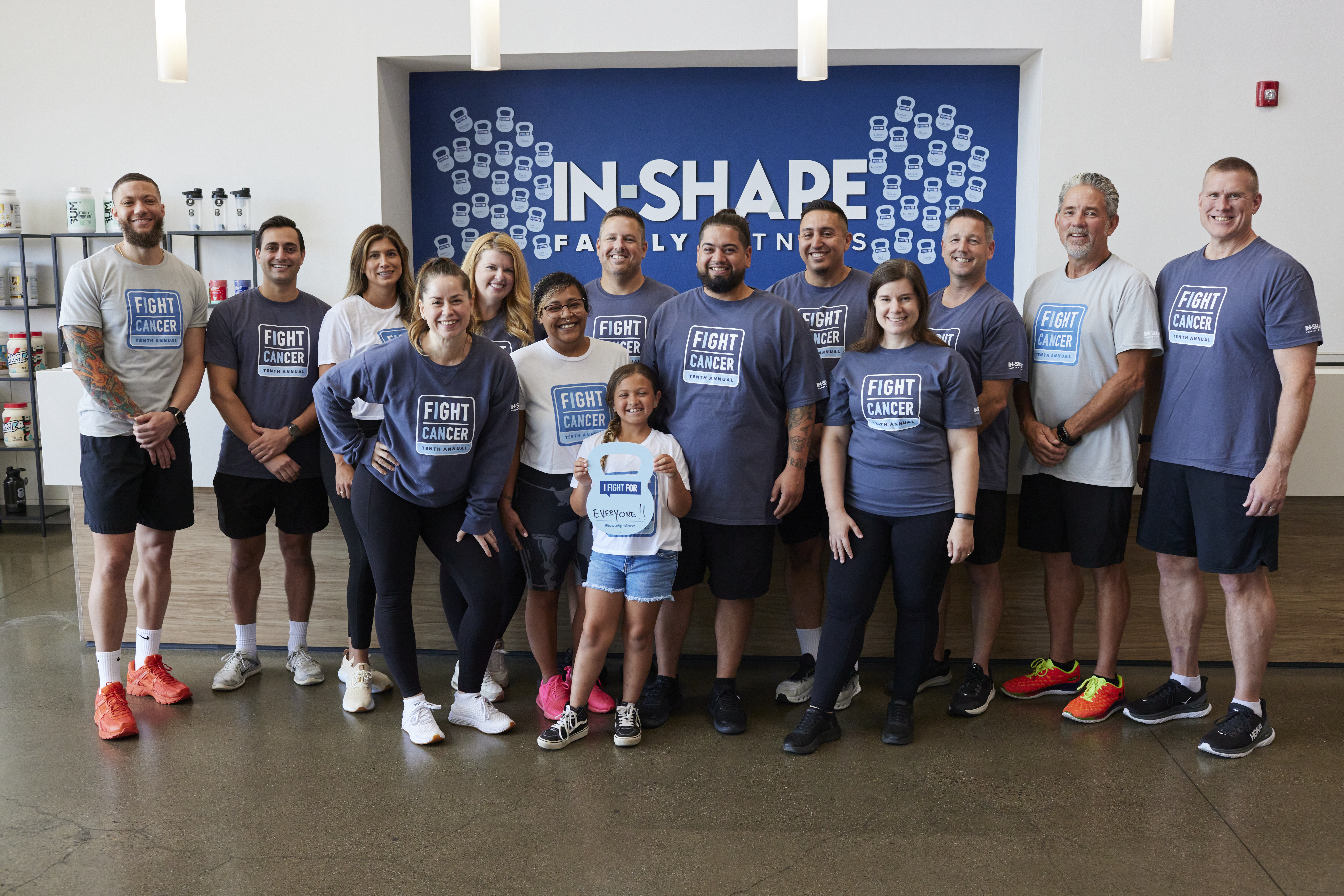 In-Shape's team is on a mission to raise $200,000 for the American Cancer Society and St. Jude Children's Research Hospital from now until October 31st. Reaching this goal will take their 10 year total to $1 million!