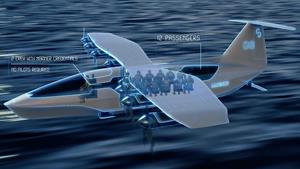 REGENT Seaglider Outfitted for Defense Passenger Transport Mission