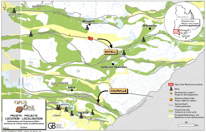 OPUS ONE’S NOYELL PROPERTY LOCATION MAPS