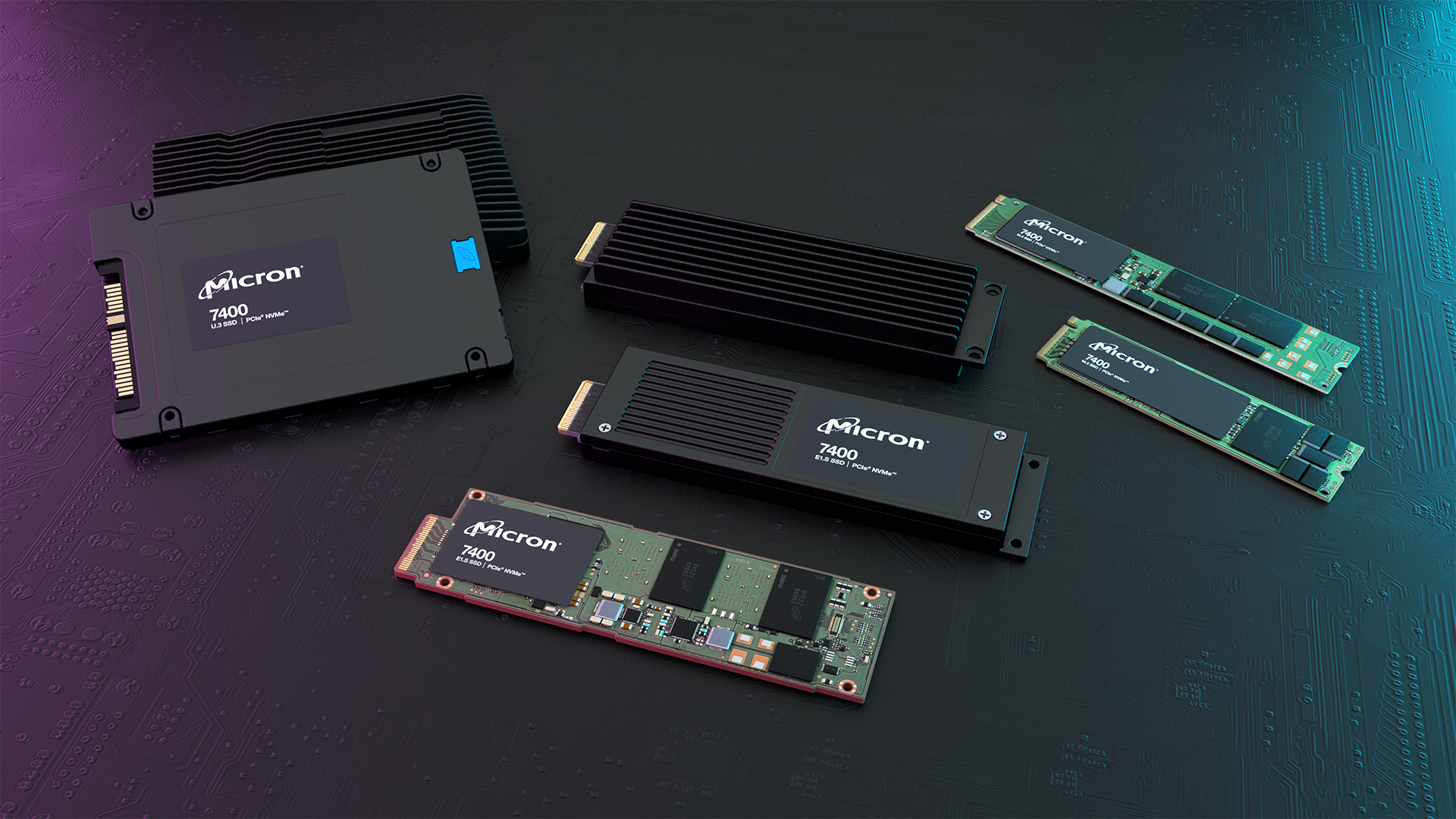 Micron® 7400 SSD With NVMe™ Delivers PCIe Gen4 Performance for 