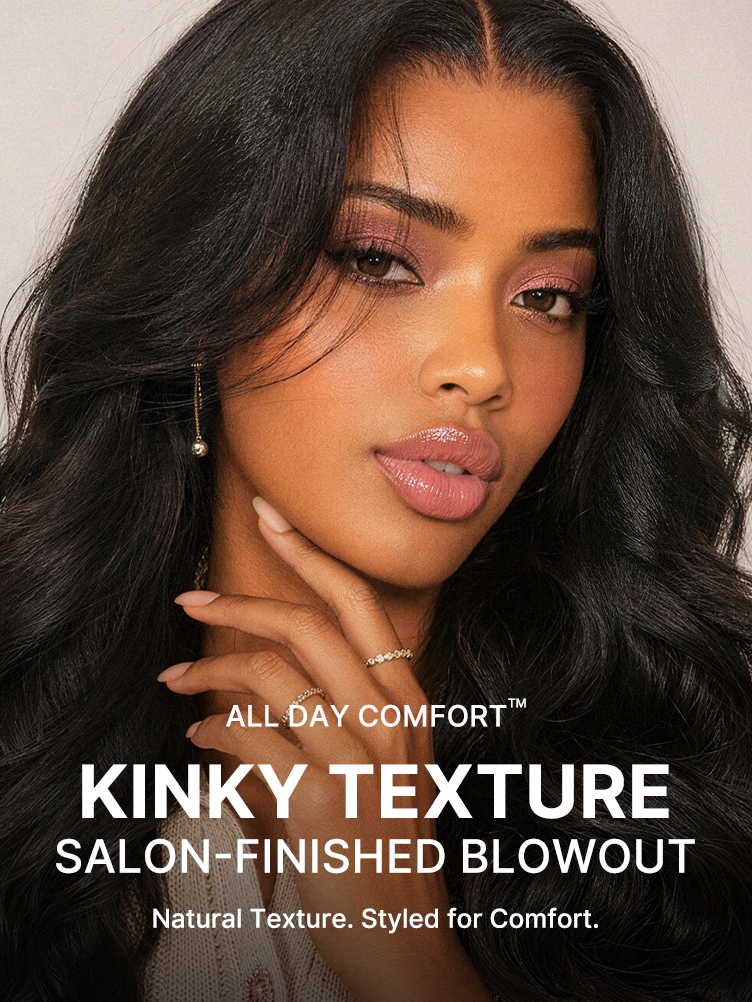 Luvme Kinky Straight Body Wave Wig