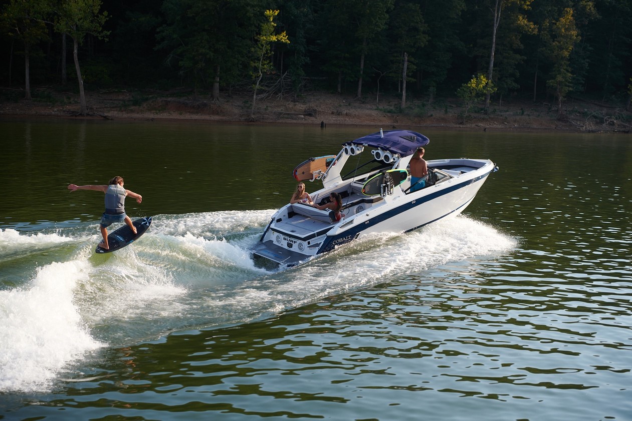 Cobalt deals wakesurf boat